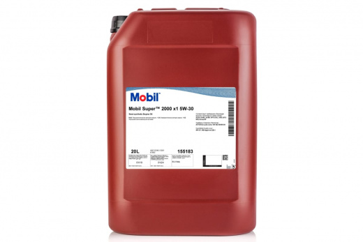 Масло моторное Mobil Мобил Super 2000 X1 5W-30 155316 20 л MOBIL 155316