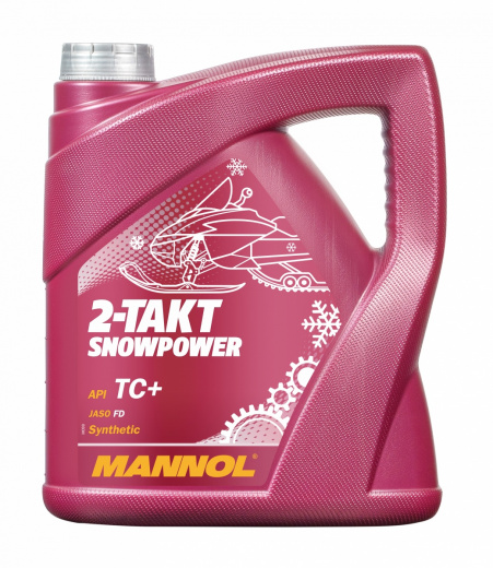 Масло моторное Mannol 7201 2-Takt Snowpower TC+ 4 л MANNOL 54887