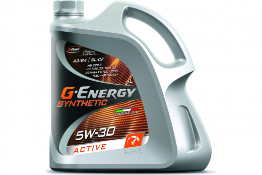 Масло моторное G-Energy Synthetic Active 5W-30 4 л G-ENERGY 253142405