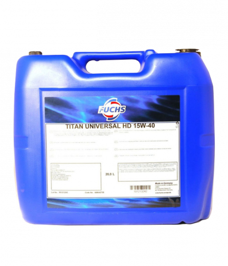 Масло моторное Fuchs TITAN UNIVERSAL HD 15W-40 20л 600642730 Fuchs 600642730