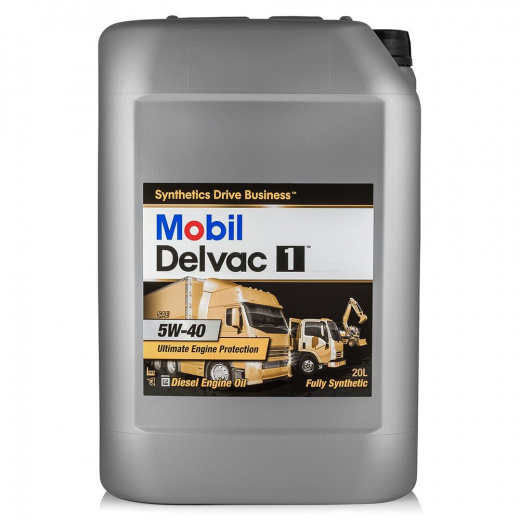 Масло моторное Mobil Мобил Delvac 1 5W-40 20 л MOBIL 141543