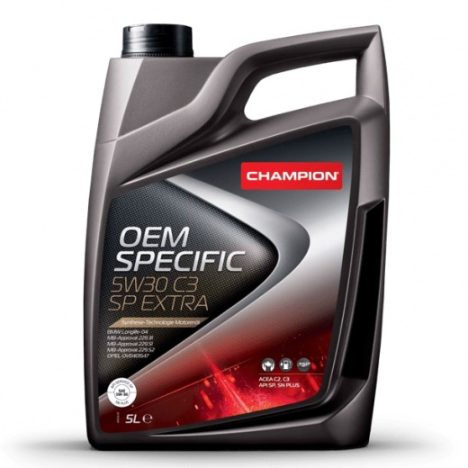 Масло моторное Champion OEM Specific C3 SP Extra 5W-30 1049363 5 л CHAMPION OIL 1049363