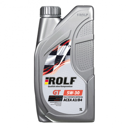 Масло моторное Rolf GT 5W-30 A3/B4 1 л ROLF 322734