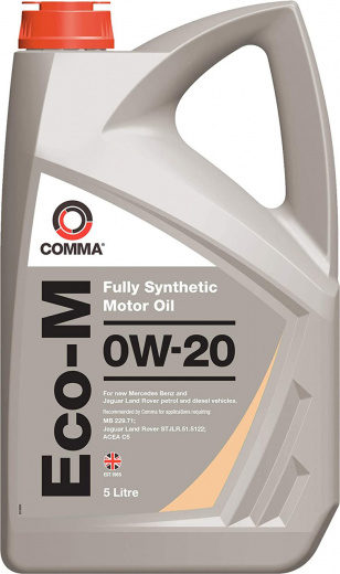 Масло моторное Comma Комма Eco-M 0W-20 ECOM5L 5 л COMMA ECOM5L