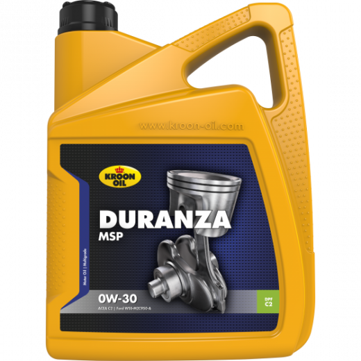 Масло моторное Kroon-Oil Duranza MSP 0W-30 5л 32383 Kroon-Oil 32383