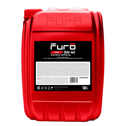 Масло моторное Furo OPTI 5W-40 18 л 5W40FR006 FURO 5W40FR006