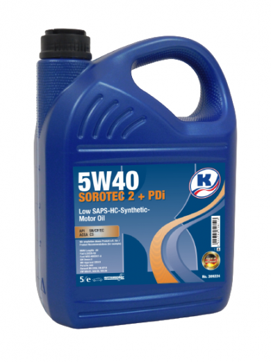 Масло моторное Kuttenkeuler Sorotec 2 + PDi 5W-40 5 л KUTTENKEULER 309224