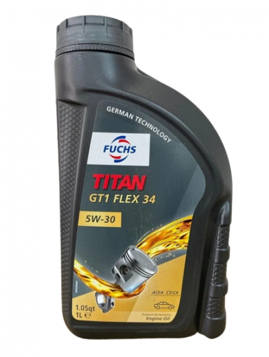 Масло моторное Fuchs TITAN GT1 Flex 34 5W-30 1л 602007896 Fuchs 602007896
