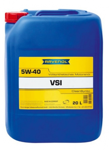 Моторное масло RAVENOL 4014835765429 VSI SAE 5W-40 20л RAVENOL 4014835765429