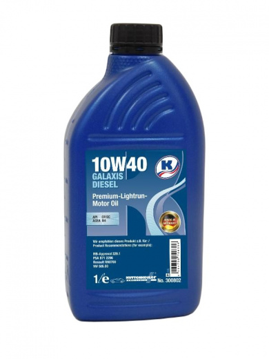 Масло моторное Kuttenkeuler Galaxis Diesel 10W-40 1 л KUTTENKEULER 300802