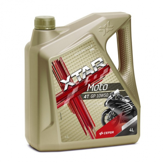 Масло моторное Cepsa Xtar Moto 4T GP 10W-50 514283690 4 л CEPSA 514283690