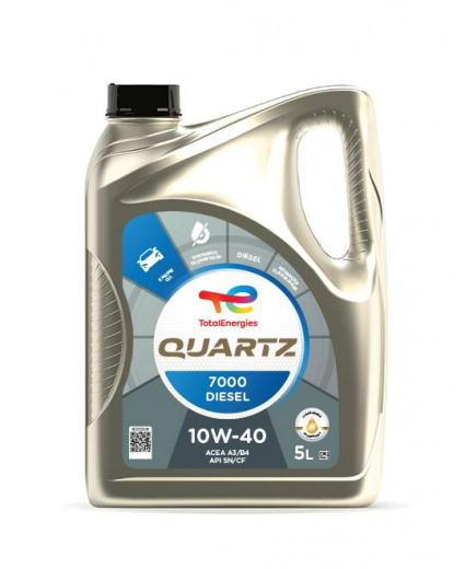 Масло моторное Total Quartz 7000 Diesel 10W-40 5 л TOTAL TOTAL10W40QUARTZ7000DIESEL5