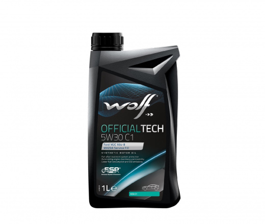 Масло моторное Wolf Вольф OfficialTech C1 5W-30 1л 656051 WOLF 656051
