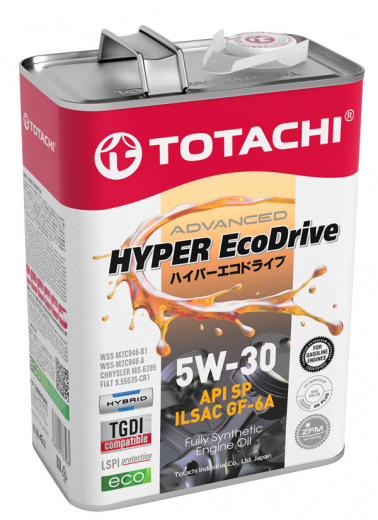 Масло моторное Totachi Hyper Ecodrive 5W-30 4 л TOTACHI E0304