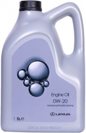 Масло моторное Toyota Lexus Engine Oil Advanced Fuel Economy Extra 0W-20 5 л TOYOTA 0888083888GO