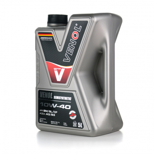 Масло моторное Venol 10W-40 5 л VENOL 012005