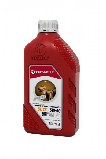 Масло моторное Totachi Niro Optima Pro Synthetic SL/CF A3/B4 5W-40 1 л TOTACHI 1C601