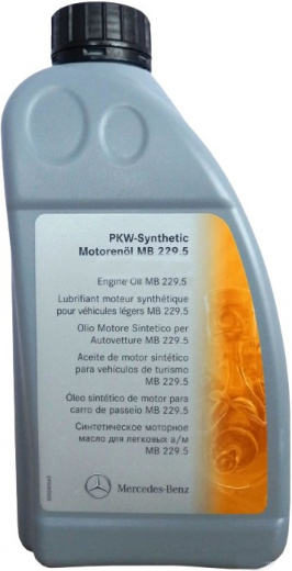 Масло моторное Mercedes 5W-40 MB 229.5 1 л MERCEDES-BENZ A000989520411FIFE