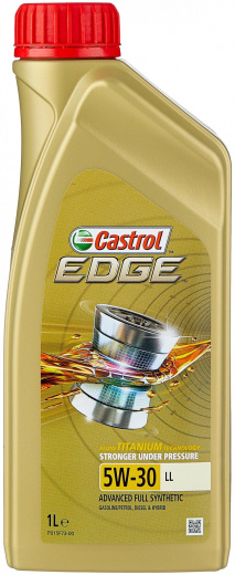 Масло моторное Castrol Кастрол Edge LL 5W-30 1 л CASTROL CASTROL5W30EDGELL1