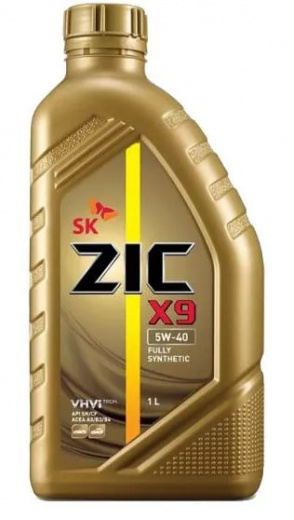 Масло моторное Zic Зик X9 5W-40 1л 132613 ZIC 132613
