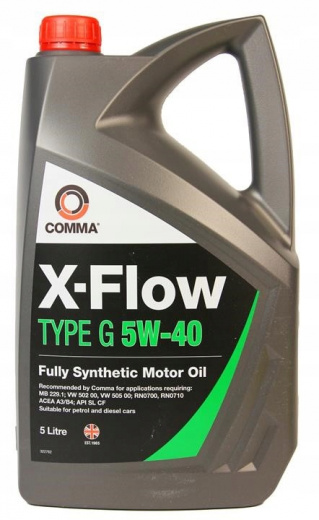 Масло моторное Commf X-Flow Type G 5W-40 5л XFG5L Comma XFG5L