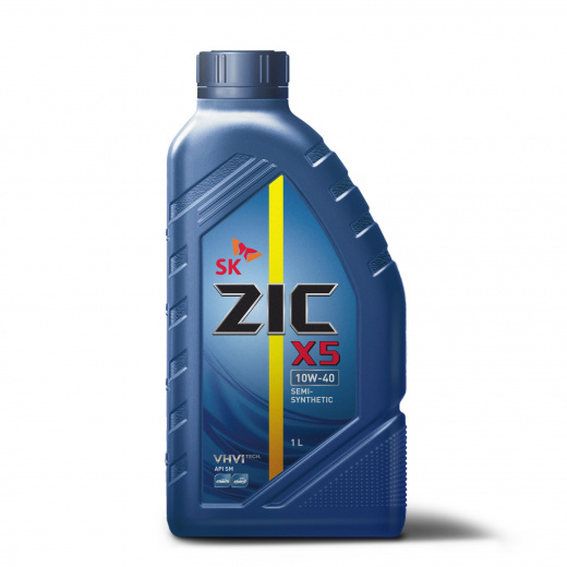 Масло моторное Zic Зик X5 10W-40 1л 132622 ZIC 132622