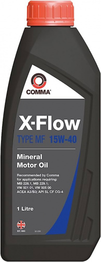 Масло моторное Comma Комма X-Flow Type MF 15W-40 1л XFMF1L Comma XFMF1L