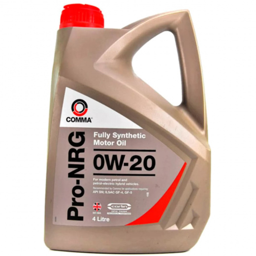 Масло моторное Comma Комма ProNRG 0W-20 4л NRG4L Comma NRG4L