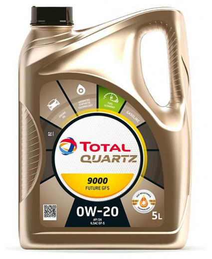Масло моторное Total Quartz 9000 Future GF5 0W-20 5л 223757 Total 223757