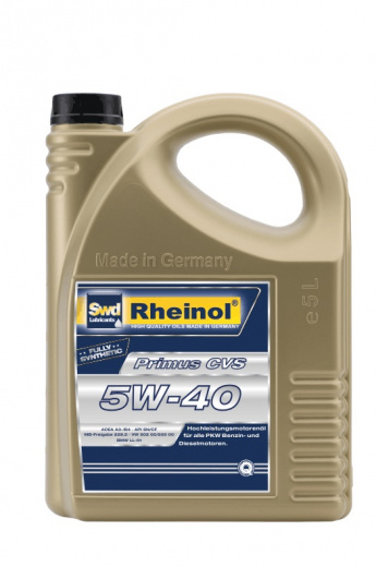 Масло моторное SWD Rheinol Primus CVS 5W-40 5 л SWD RHEINOL 31168570