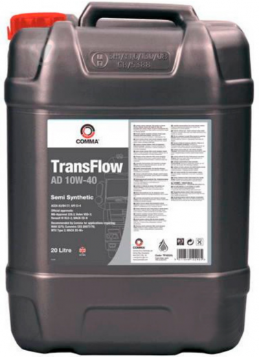 Масло моторное Comma Комма TransFlow AD 10W-40 20л TFAD20L Comma TFAD20L