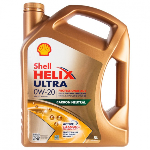 Масло моторное Shell Helix Ultra Professional AS-L 0W-20 5 л 550055736 SHELL 550055736