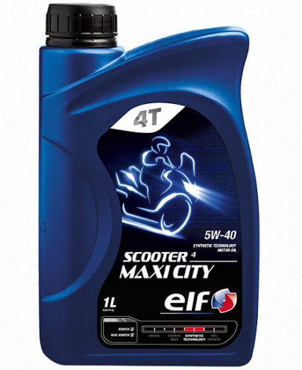 Масло моторное Elf Эльф Scooter 4 Maxi City 5W-40 1 л ELF 194968