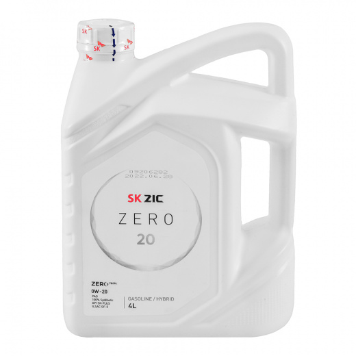 Масло моторное Zic Зик Zero 20 0W-20 4 л 162035 ZIC 162035
