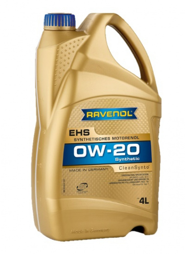 Моторное масло RAVENOL 4014835858107 EHS 0W-20 4л RAVENOL 4014835858107