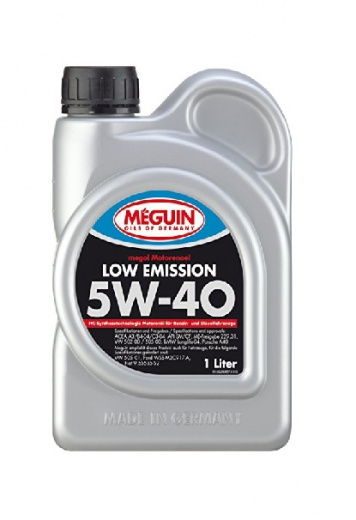 Моторное масло Meguin MEGOL LOW EMISSION 5W-40 1л MEGUIN 6573