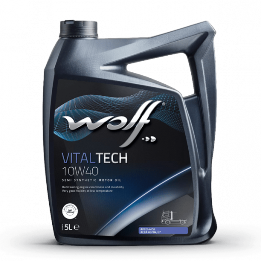Масло моторное Wolf Вольф VitalTech 10W-40 146265 5 л WOLF 146265