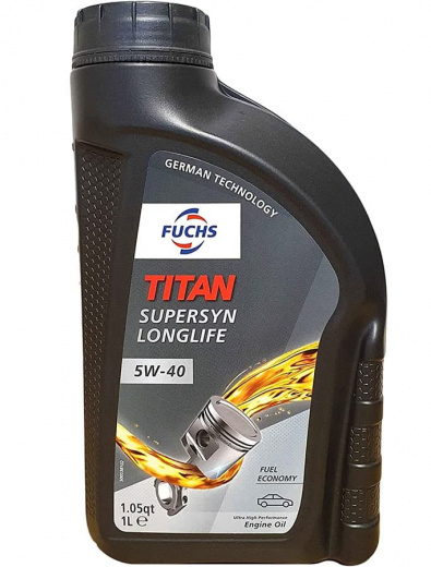 Масло моторное Fuchs TITAN SUPERSYN LONGLIFE 5W-40 1л 602003065 Fuchs 602003065