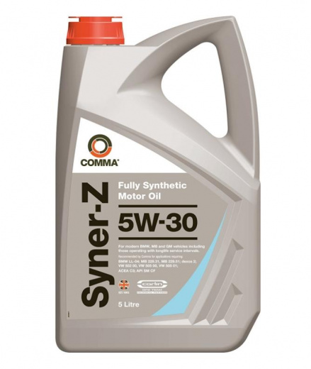 Масло моторное Comma Комма Syner-Z 5W-30 5л SYZ5L Comma SYZ5L