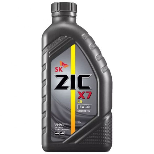 Масло моторное Zic Зик X7 LS 5W-30 1л 132619 ZIC 132619