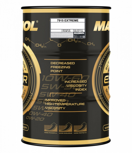 Масло моторное Mannol Extreme 5W-40 SN/CH-4 208 л MANNOL 52231