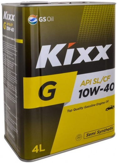 Масло моторное Kixx G SL/CF 10W-40 4 л KIXX L531644TR1