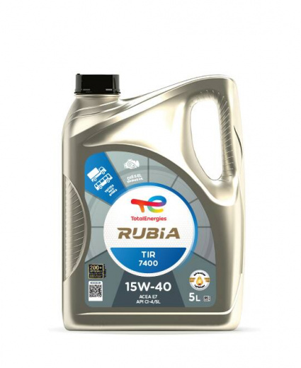 Масло моторное Total Rubia TIR 7400 15W-40 5 л TOTAL 15W40RUBIATIR74005