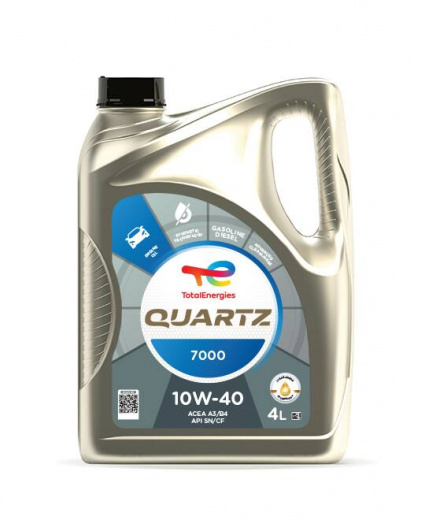 Масло моторное Total Quartz 7000 10W-40 4 л 214107 TOTAL 214107