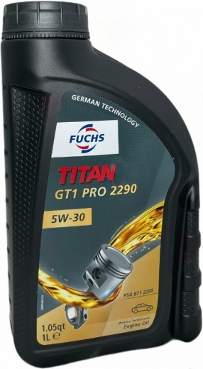 Масло моторное Fuchs TITAN GT1 PRO 2290 5W-30 1л 602008435 Fuchs 602008435