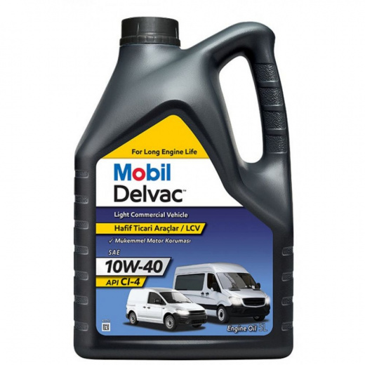Масло моторное Mobil Мобил Delvac LCV 10W-40 154096 5 л MOBIL 154096