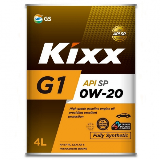 Масло моторное Kixx G1 SP 0W-20 4 л KIXX L215044TE1