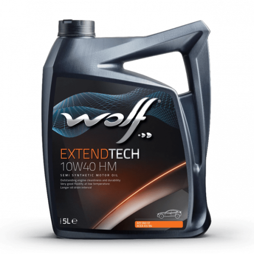 Масло моторное Wolf Вольф ExtendTech HM 10W-40 5л 151275 WOLF 151275