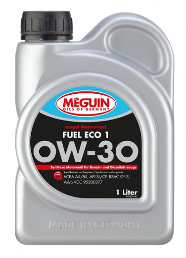 Моторное масло Meguin MEGOL FUEL ECO1 0W-30 1л MEGUIN 33038