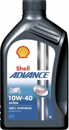 Масло моторное Shell Advance 4T Ultra 10W-40 1 л SHELL 10W40ADVANCE4TULTRA1L